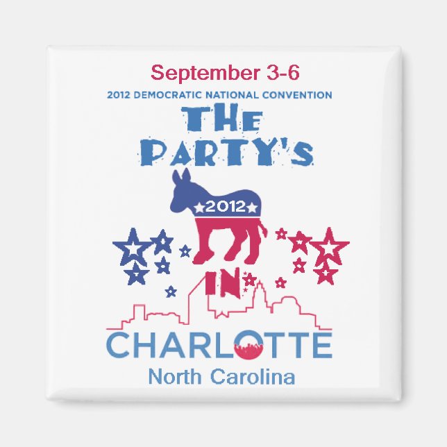 DNC Convention Magnet (Front)