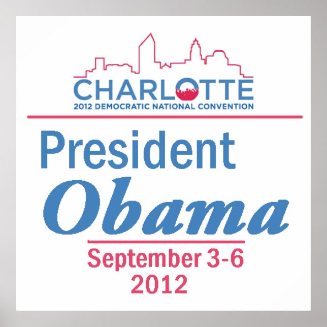 DNC Convention Poster (Front)