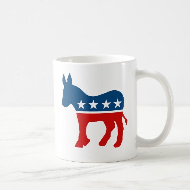 DNC - DEMOCRAT - DONKEY COFFEE MUG (Right)