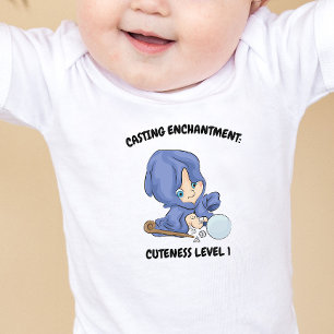 DnD Baby - Casting Enchantment Cuteness level 1 Baby Bodysuit