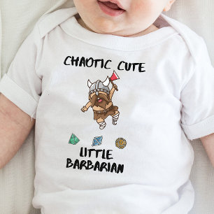 DnD Baby - Chaotic Cute Little Barbarian Bodysuit