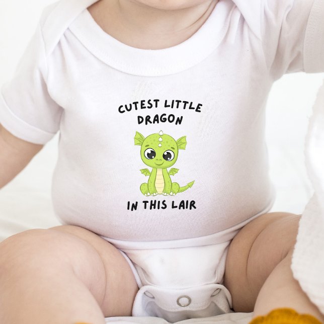 DnD Baby - Cutest Little Dragon in this Lair Baby Bodysuit (Creator Uploaded)