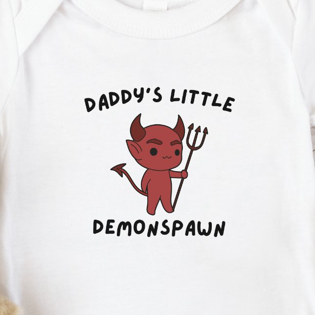 DnD Baby - Daddy's Little Demon Spawn Baby Bodysuit (Creator Uploaded)