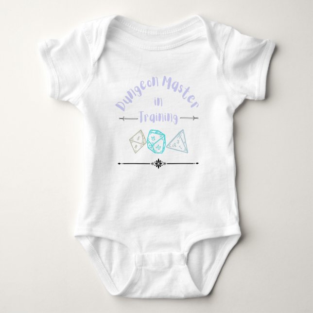 DnD Baby - Dungeon Master in Training Bodysuit (Front)