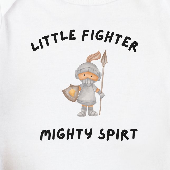 DnD Baby - Little Fighter Mighty Spirit Baby Bodysuit (Creator Uploaded)