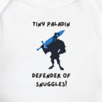 DnD Baby - Tiny Paladin Defender of Snuggles