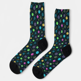 DnD D20 Socks, Gifts For Dungeon Master  Socks