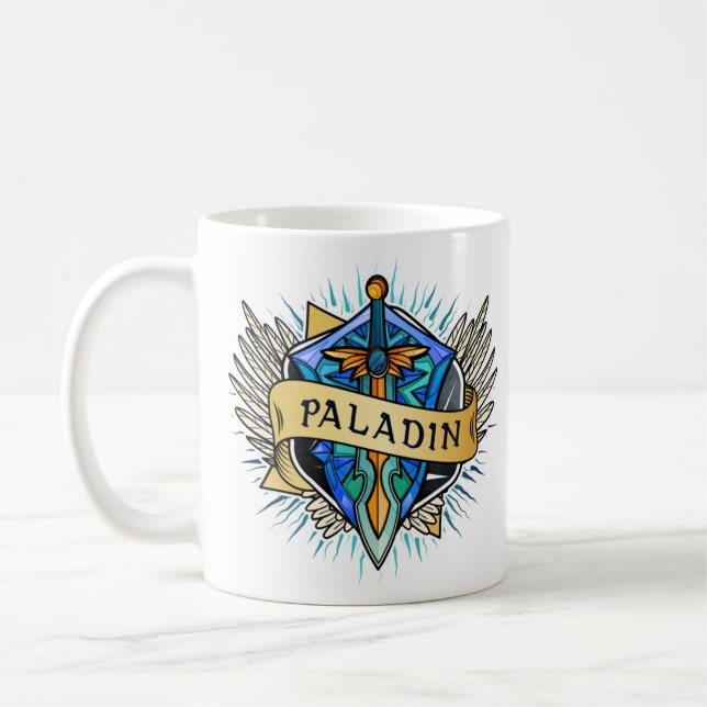 DND - Paladin Coffee Mug (Left)