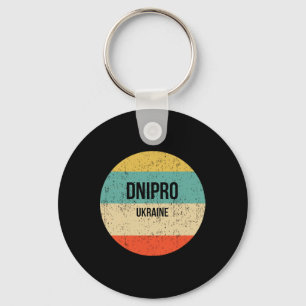 Dnipro Ukraine 3 Key Ring