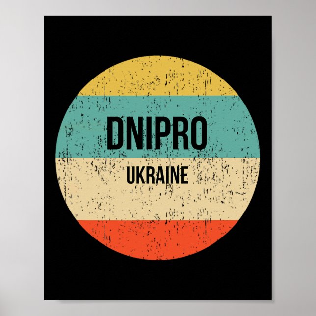 Dnipro Ukraine 3  Poster (Front)