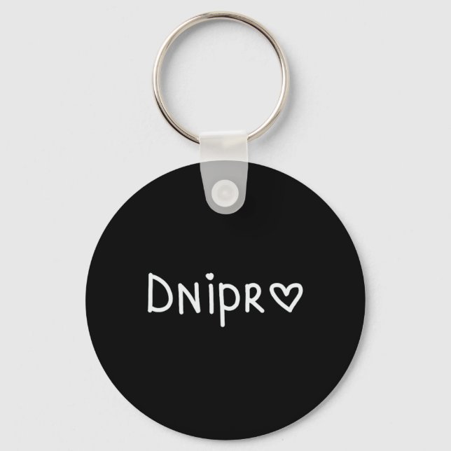 Dnipro Ukraine  Key Ring (Front)