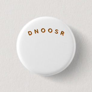 DNOOSR Minimalist Luxury Brand  3 Cm Round Badge