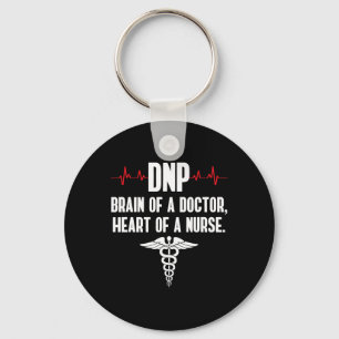 Dnp Doctor Of Nursing Practice Brain Rn Nurse Da1  Key Ring