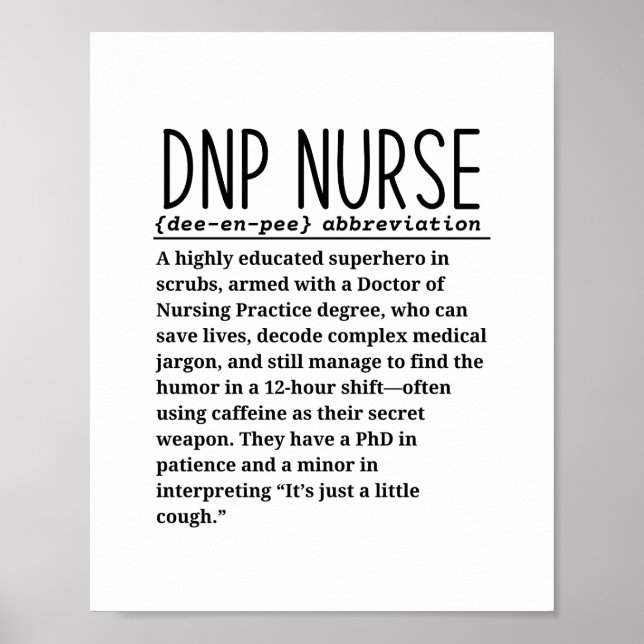 Dnp nurse poster (Front)
