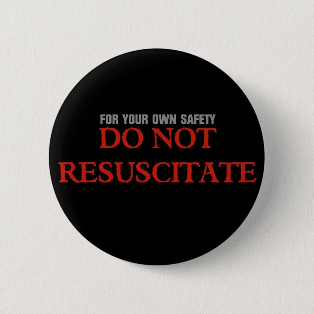 DNR 6 CM ROUND BADGE (Front)