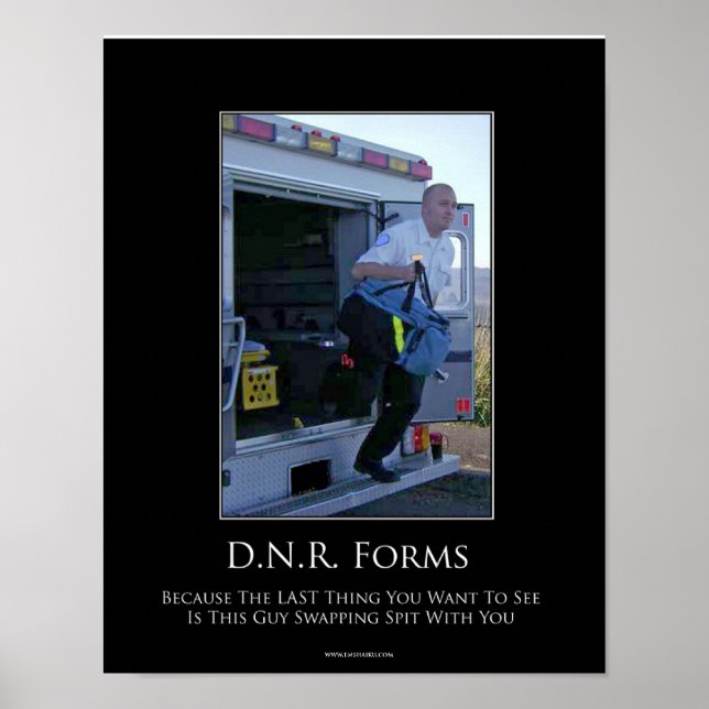 DNR Motivational Poster (Front)