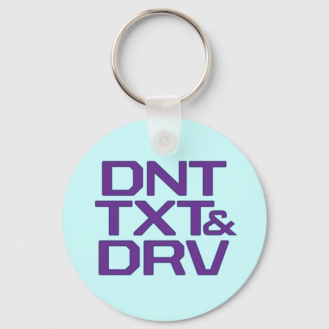 DNT TXT & DRV KEY RING (Front)