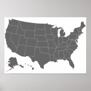 Do50.US Basic Map Poster