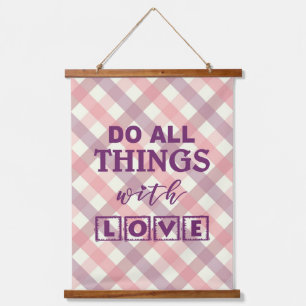 DO ALL THINGS... HANGING TAPESTRY