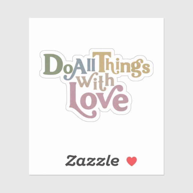 Do All Things with Love (Sheet)