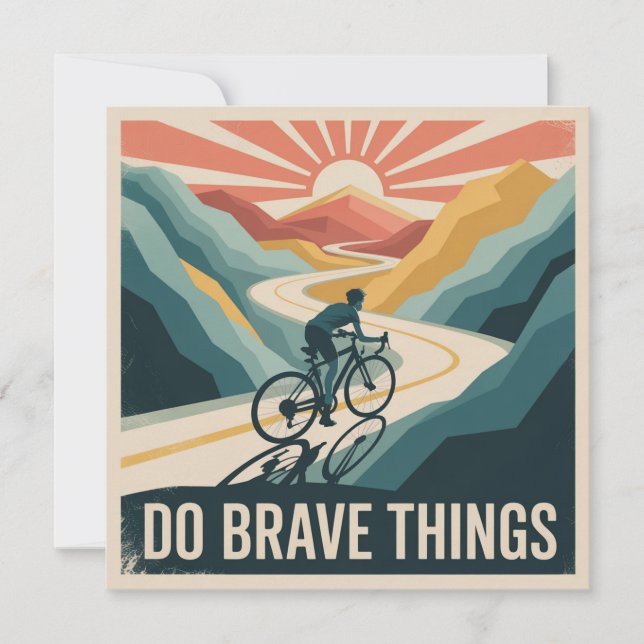 Do Brave Things Invitation (Front)