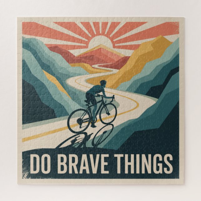 Do Brave Things Jigsaw Puzzle (Vertical)