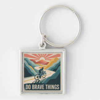 Do Brave Things Key Ring