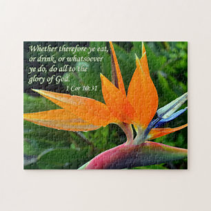 Do everything to the glory of God Jigsaw Puzzle