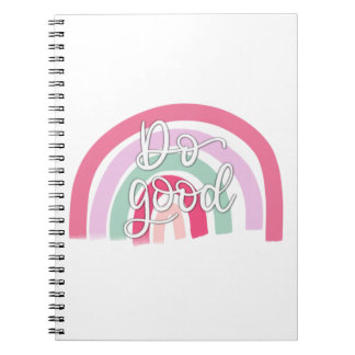 Do Good Rainbow Notebook