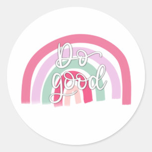 Do Good Rainbow Sticker