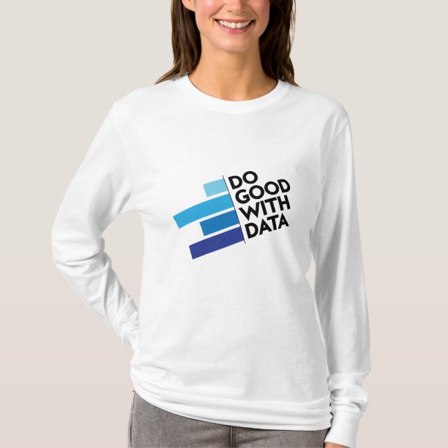 Do Good with Data Long sleeve shirt (Front)