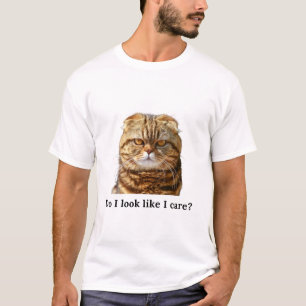 "Do I look like I care" Grumpy Cat T-Shirt