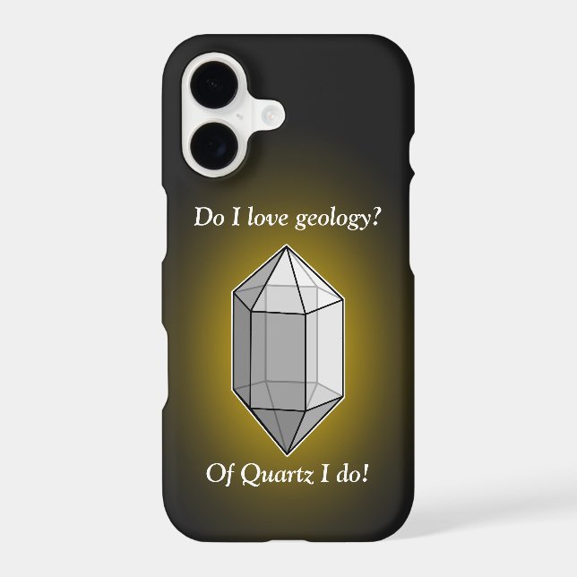 Do I Love Geology? Of Quartz I Do! Case-Mate iPhon (Back)
