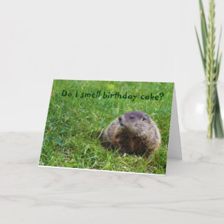 Do I smell birthday cake? Card