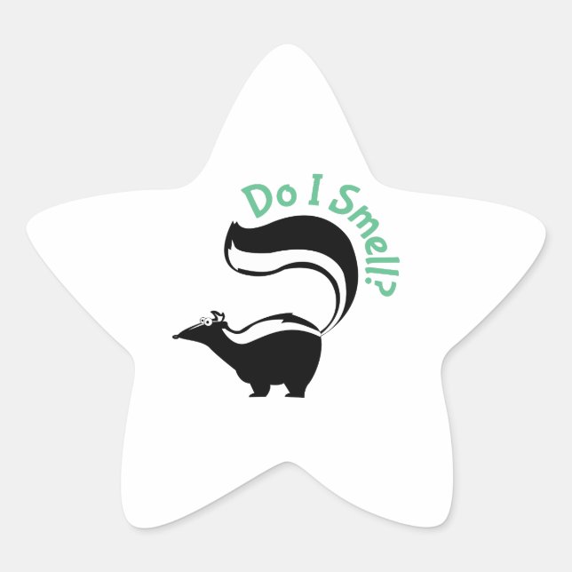 Do I Smell Star Sticker (Front)