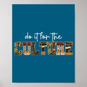 Do It Black Culture Black History Poster