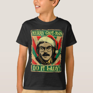 Do It Funny Chit-mas Christmas Santa Hat T-Shirt