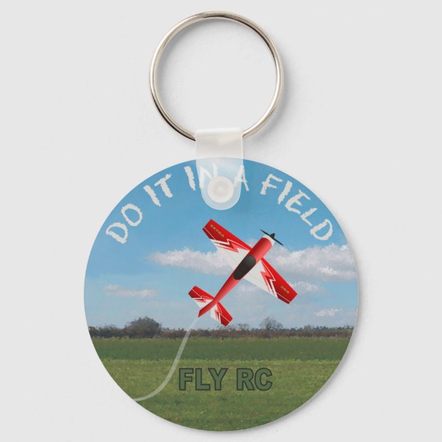 Do It In A Field, Fly RC Key Ring (Front)