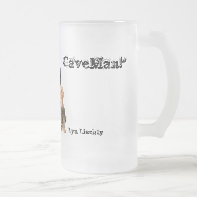 Do It Like A CaveMan! Beer Stein (Right)