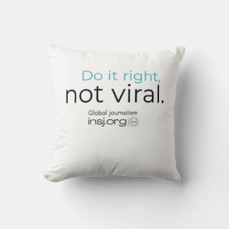 Do It Right - T-Shirt Cushion