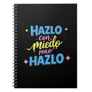 Do it scared, but do it notebook