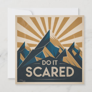 Do It Scared Invitation