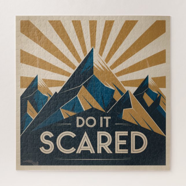 Do It Scared Jigsaw Puzzle (Vertical)