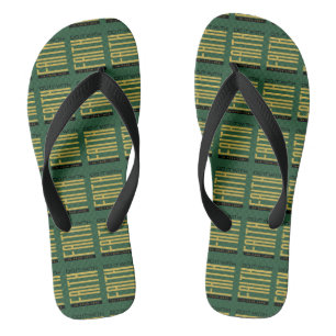 Do It With Faith Biblical G/B All-Over Unisex Jandals