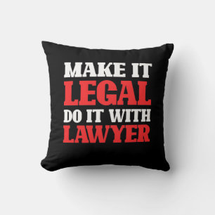 Do It With Lawyer Cushion