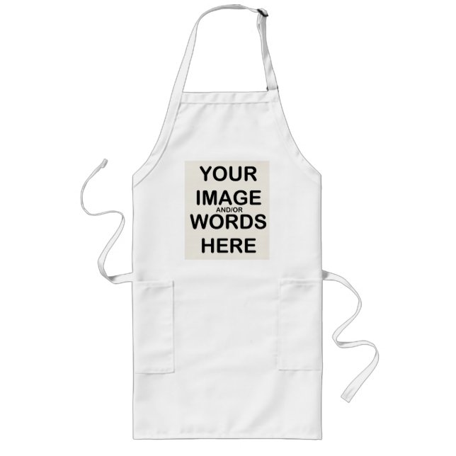 DO IT YOURSELF ~ APRON Adult Size Long (Front)