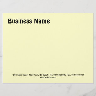 DO IT YOURSELF ~ Business / Stationary Letterhead