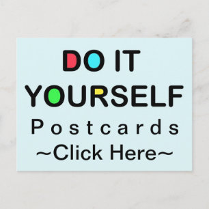 DO IT YOURSELF ~ Postcard