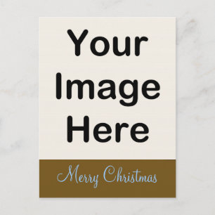 DO IT YOURSELF ~ Postcard Christmas / French Gold