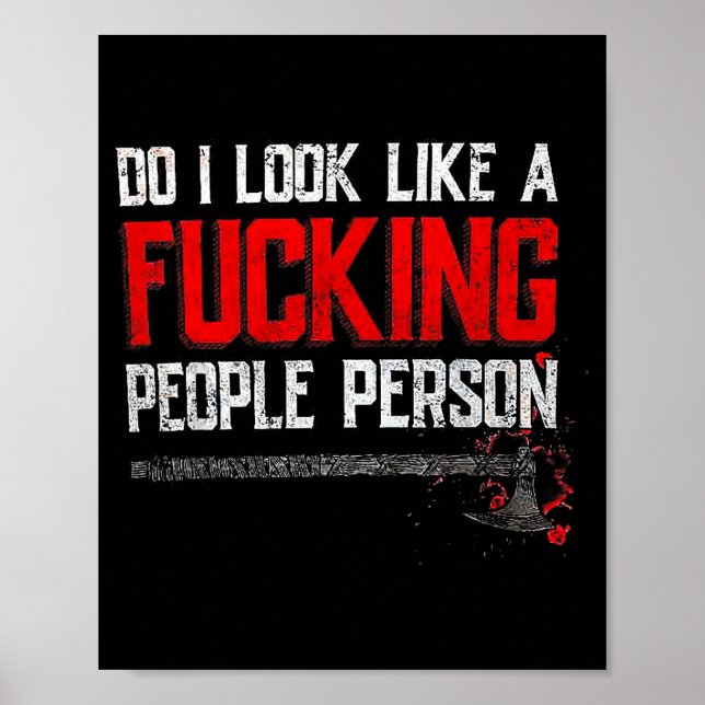 Do Look Like Viking Poster (Front)